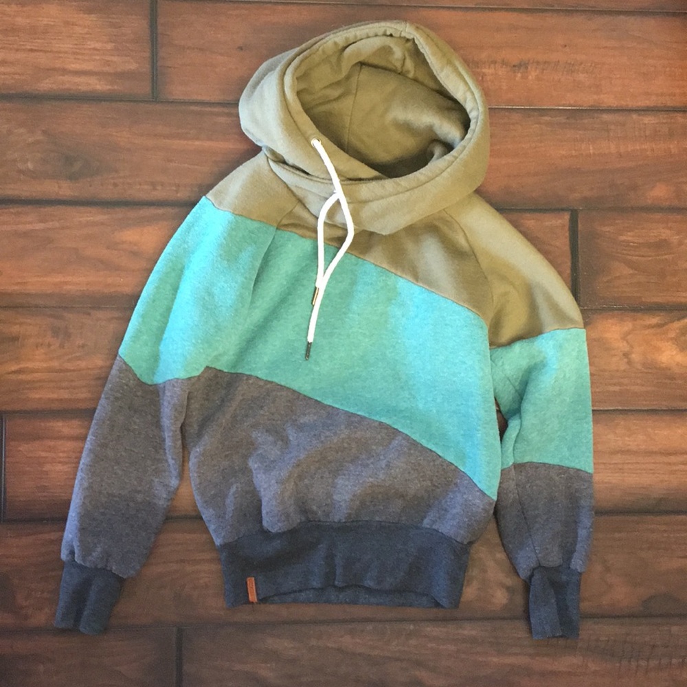 Color Block Hoodie